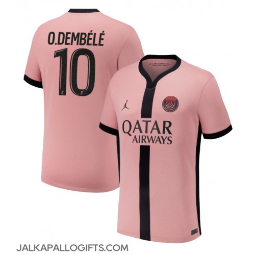 Paris Saint-Germain Ousmane Dembele #10 Kolmaspaita 2024-25 Lyhythihainen